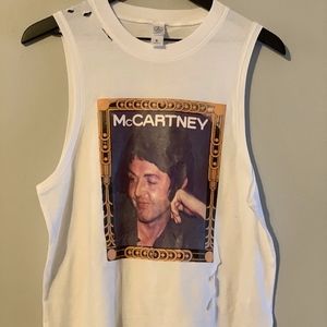 Paul McCartney Vintage Iron on Tank
